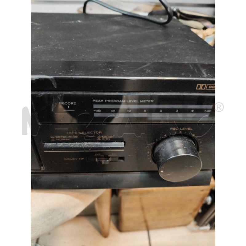LETTORE CASSETTE TEAC V-375 STEREO CASSETTE DECK | Mercatino dell'Usato Roma talenti 3