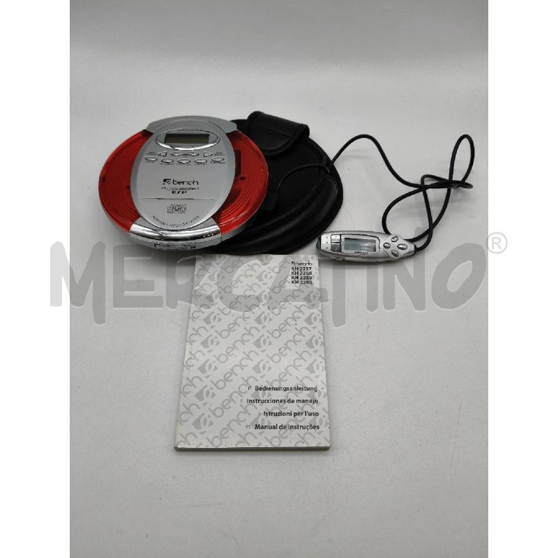 LETTORE CD BENCH ROSSO | Mercatino dell'Usato Roma talenti 1