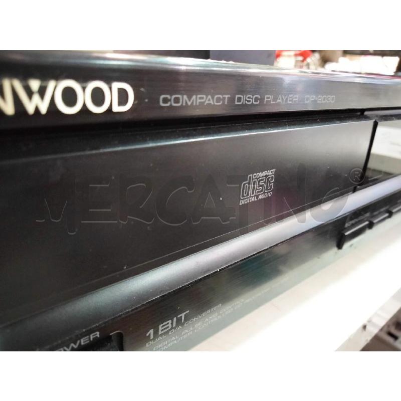 LETTORE CD KENWOOD DP-2030 + TLC | Mercatino dell'Usato Roma talenti 1