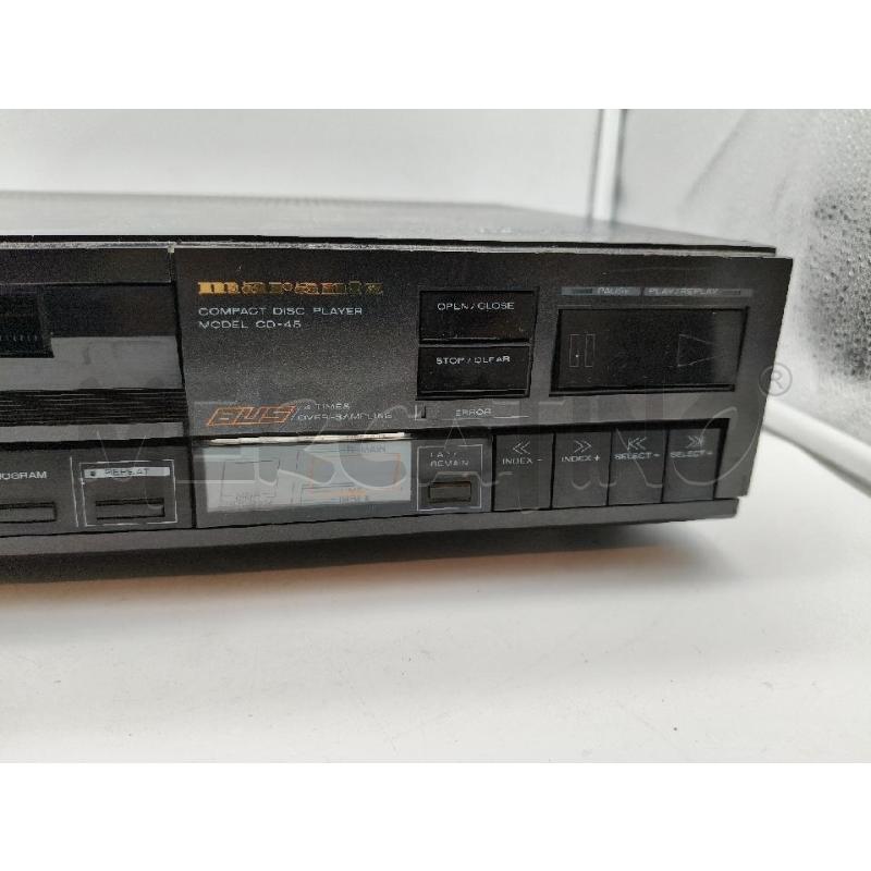 LETTORE CD MARANTZ CD-45 | Mercatino dell'Usato Roma talenti 2