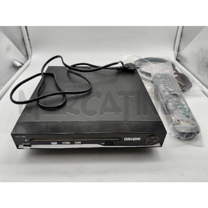 LETTORE DVD DIKOM DVX-110N CON TLC | Mercatino dell'Usato Roma talenti 1