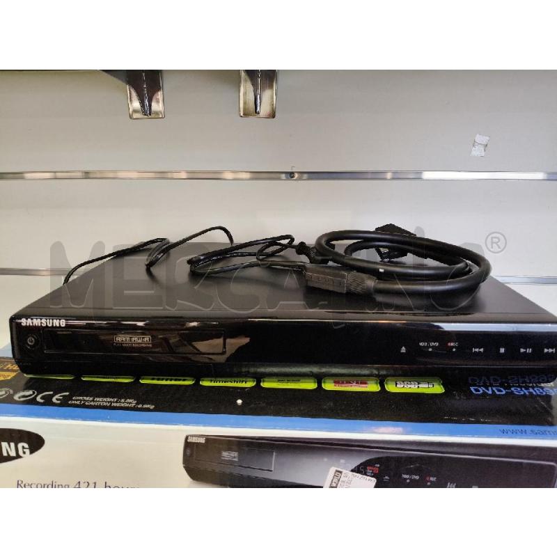 LETTORE DVD RECORDER SAMSUNG SH895 CON TLC | Mercatino dell'Usato Roma talenti 2