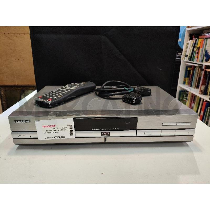 LETTORE DVD SAMSUNG DVD-709 CON TLC | Mercatino dell'Usato Roma talenti 1