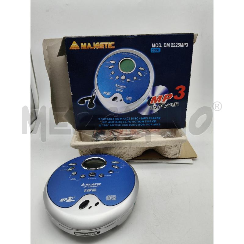LETTORE MP3 CD PLAYER MAJESTIC FUNZIONANTE | Mercatino dell'Usato Roma talenti 1