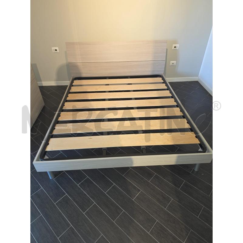 LETTO MATRIMONIALE COMPLETO C/ROVERE | Mercatino dell'Usato Roma talenti 1
