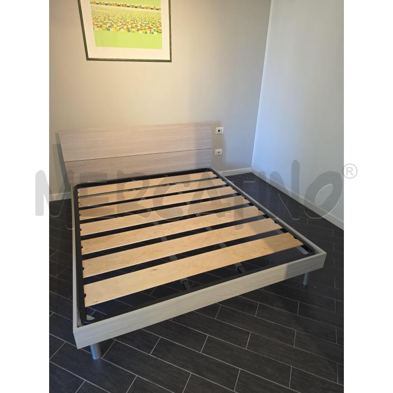 LETTO MATRIMONIALE COMPLETO C/ROVERE | Mercatino dell'Usato Roma talenti 2