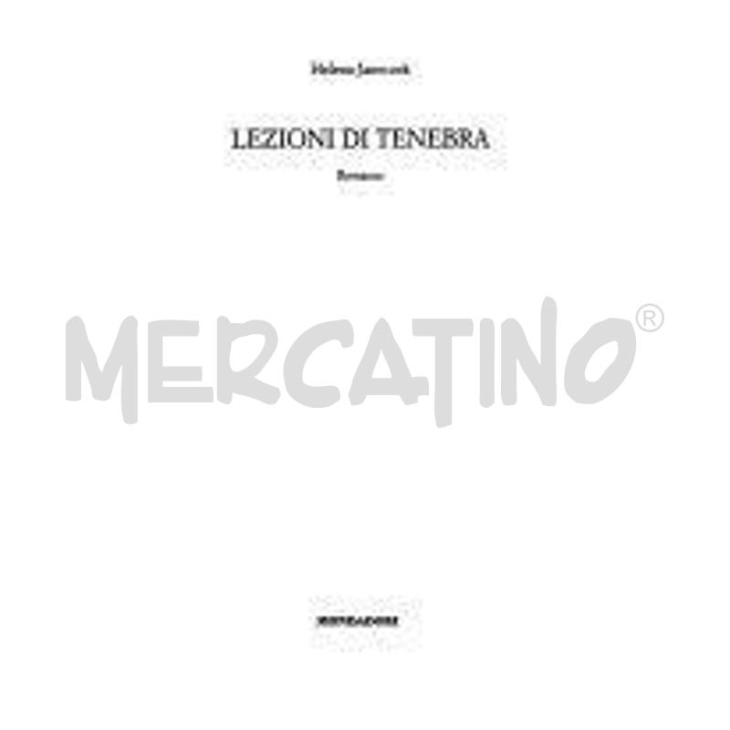 LEZIONI DI TENEBRA | Mercatino dell'Usato Roma talenti 1