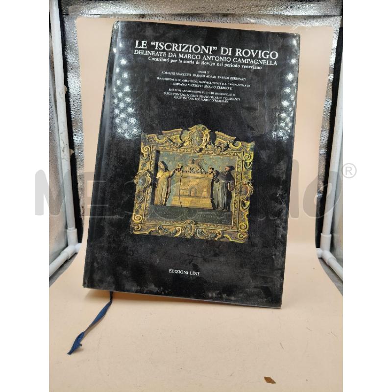 LE ISCRIZIONI DI ROVIGOLINT, 1986 | Mercatino dell'Usato Roma talenti 1