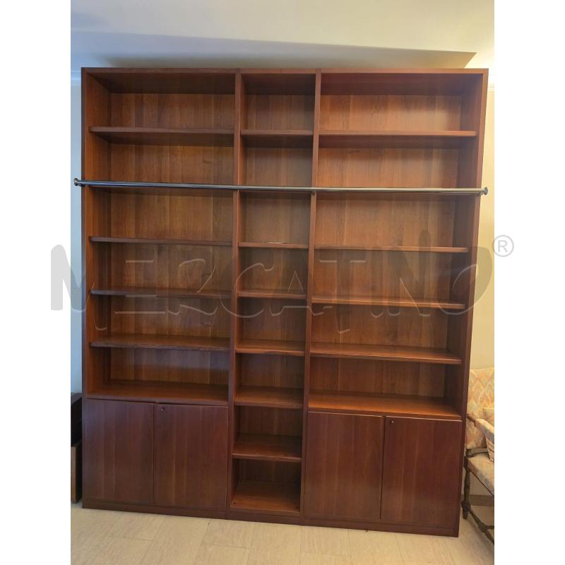LIBRERIA GRANDE LEGNO 4SP+SCALA | Mercatino dell'Usato Roma talenti 1