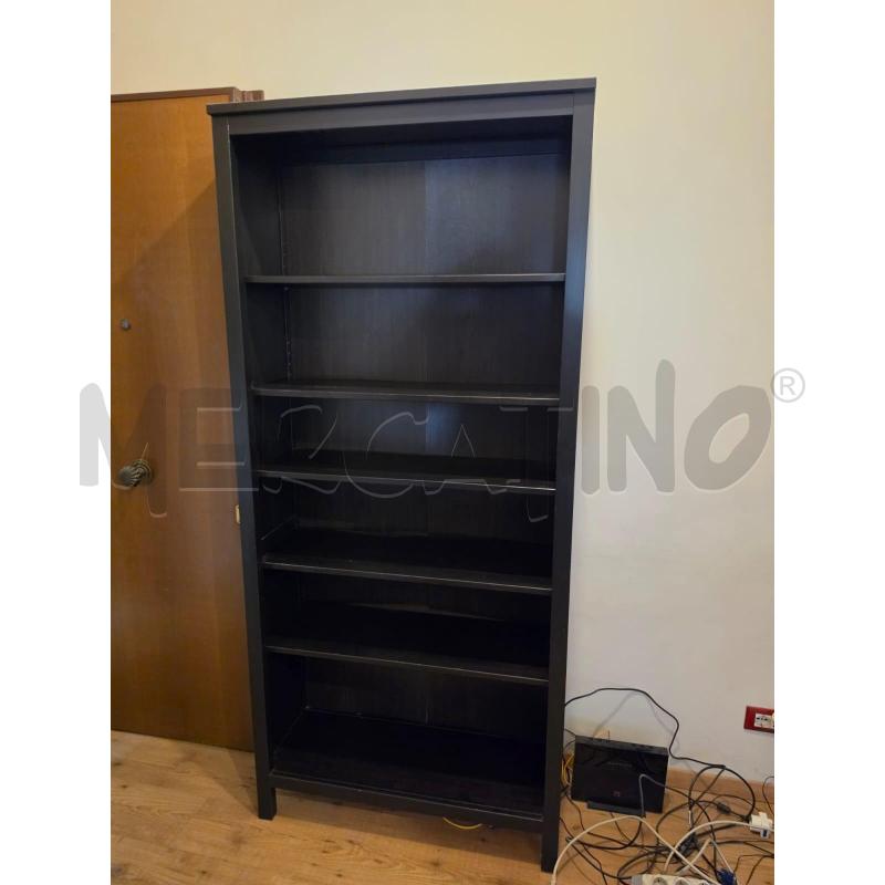 LIBRERIA NERA IKEA VARI RIP | Mercatino dell'Usato Roma talenti 1