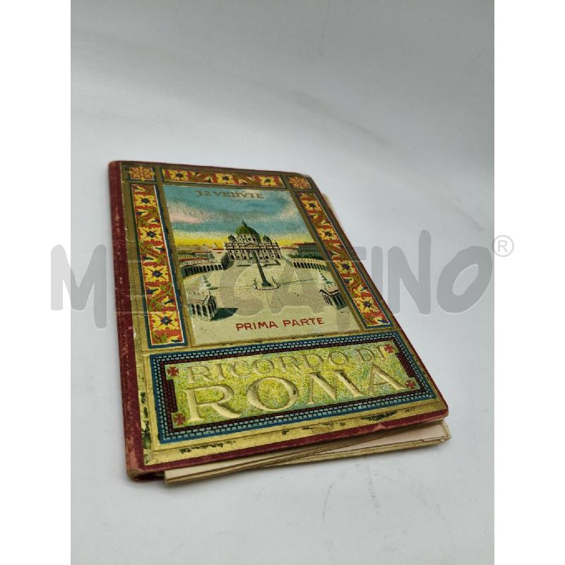 LIBRETTO VEDUTE D'EPOCA ROMA | Mercatino dell'Usato Roma talenti 4