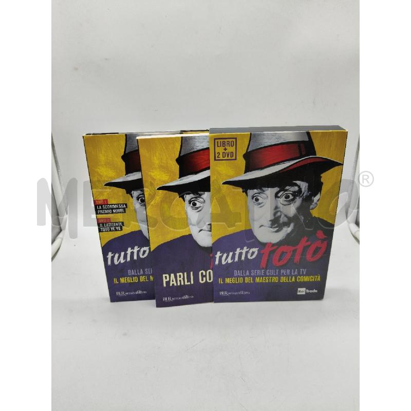 LIBRO+2 DVD  TUTTO TOTÒ | Mercatino dell'Usato Roma talenti 1