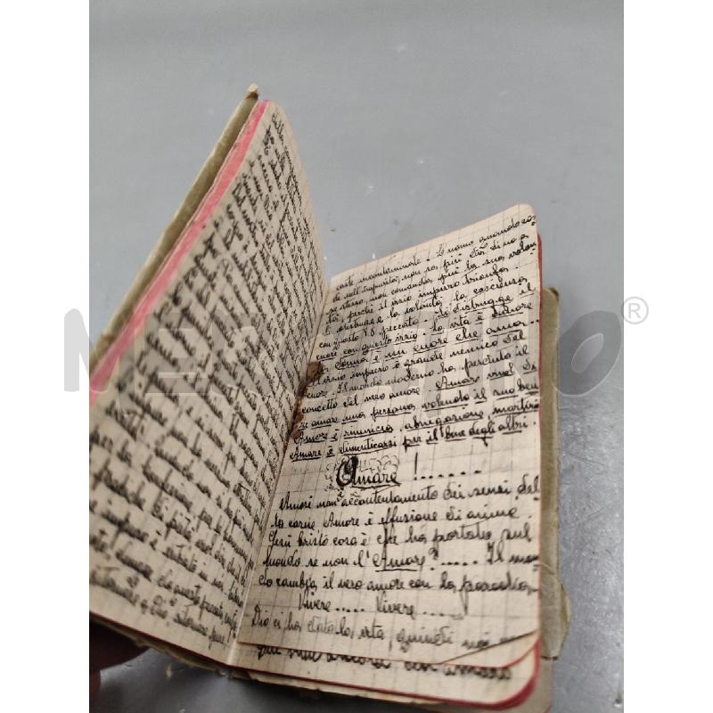 LIBRO PREGHIERE SCRITTO A MANO ANTICO | Mercatino dell'Usato Roma talenti 2