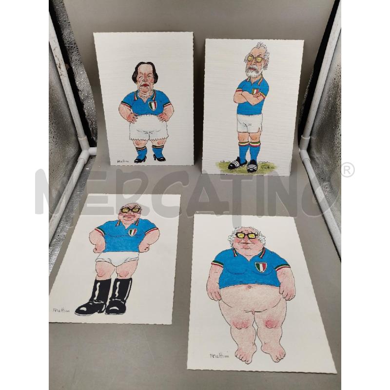 LOTTO CARICATURE FORATTINI | Mercatino dell'Usato Roma talenti 1