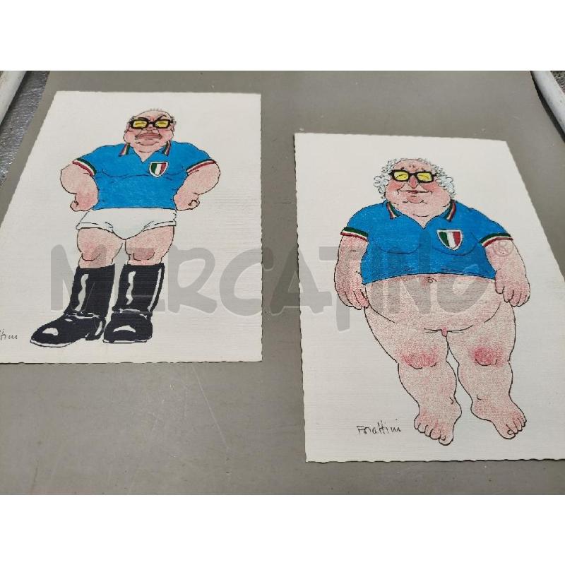 LOTTO CARICATURE FORATTINI | Mercatino dell'Usato Roma talenti 2