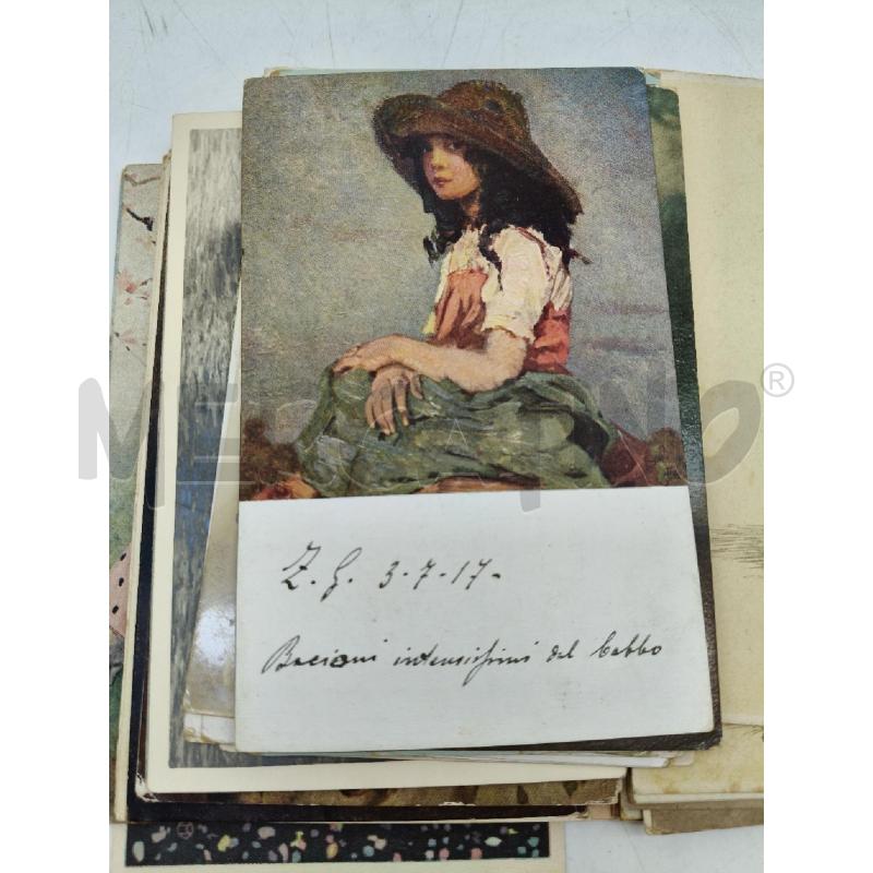 LOTTO CARTOLINE ARTISTICHE SCRITTE | Mercatino dell'Usato Roma talenti 4