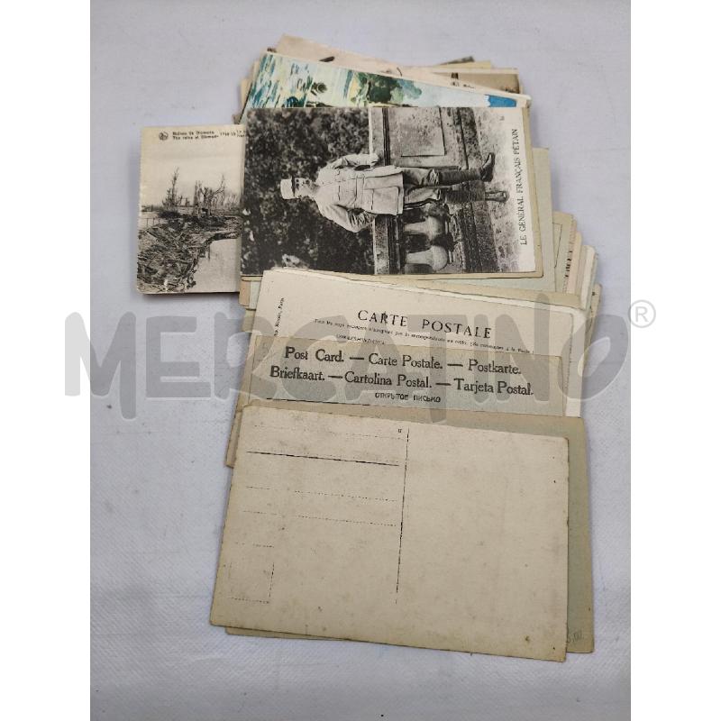 LOTTO CARTOLINE D'EPOCA SCRITTE I GUERRA MONDIALE | Mercatino dell'Usato Roma talenti 2