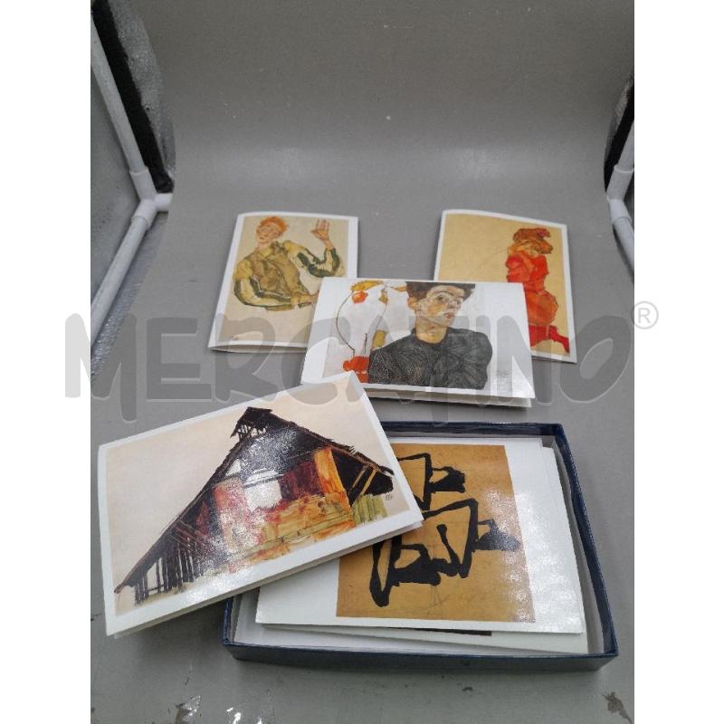 LOTTO CARTOLINE EGON SCHIELE | Mercatino dell'Usato Roma talenti 2