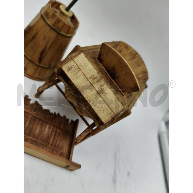 LOTTO COMPLEMENTI DIORAMA PER FERROMODELLISMO 5P | Mercatino dell'Usato Roma talenti 2