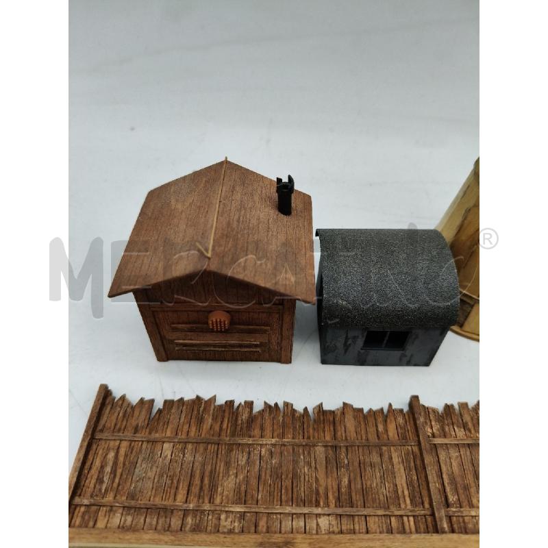 LOTTO COMPLEMENTI DIORAMA PER FERROMODELLISMO 5P | Mercatino dell'Usato Roma talenti 3