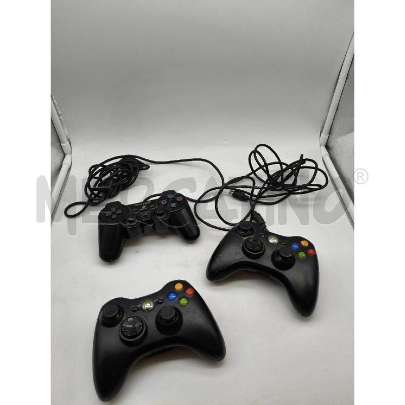 LOTTO CONTROLLER VARI XBOX360/PS2 DA RIV PER RICAMBI | Mercatino dell'Usato Roma talenti 1