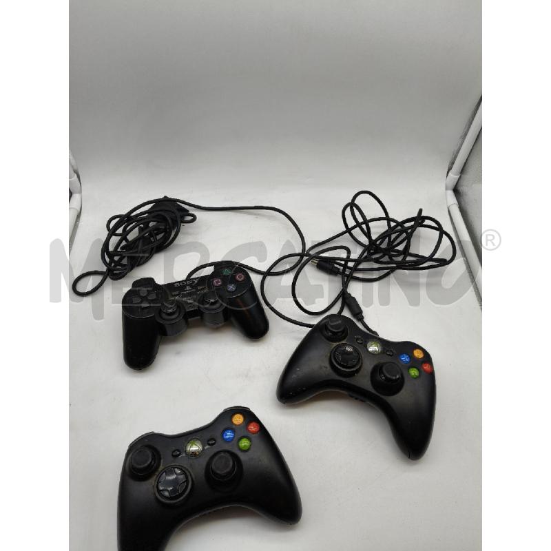 LOTTO CONTROLLER VARI XBOX360/PS2 DA RIV PER RICAMBI | Mercatino dell'Usato Roma talenti 2