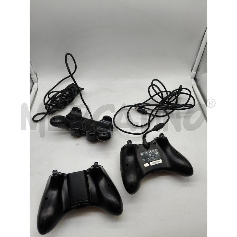 LOTTO CONTROLLER VARI XBOX360/PS2 DA RIV PER RICAMBI | Mercatino dell'Usato Roma talenti 3
