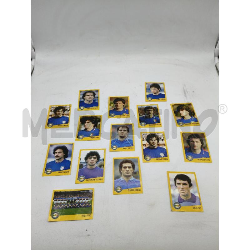 LOTTO FIGURINE AZZURRI CON IP 1982 | Mercatino dell'Usato Roma talenti 1
