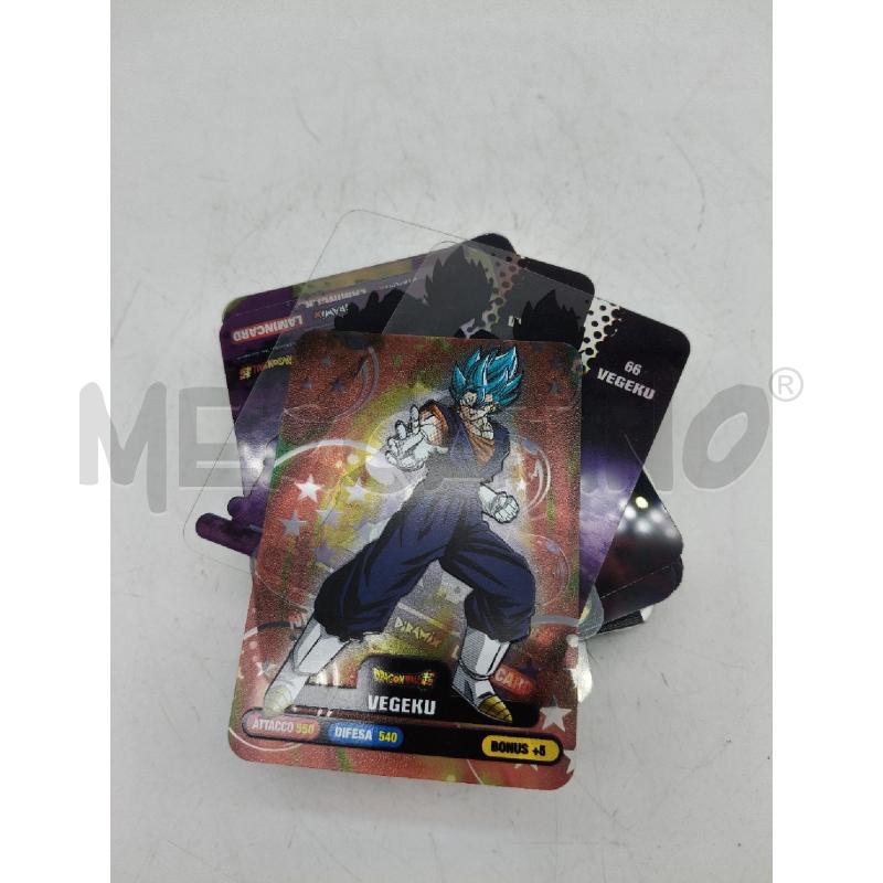 LOTTO LAMINCARDS DRAGONBALL | Mercatino dell'Usato Roma talenti 1
