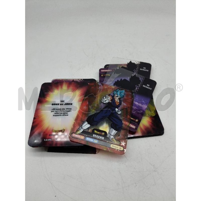 LOTTO LAMINCARDS DRAGONBALL | Mercatino dell'Usato Roma talenti 3