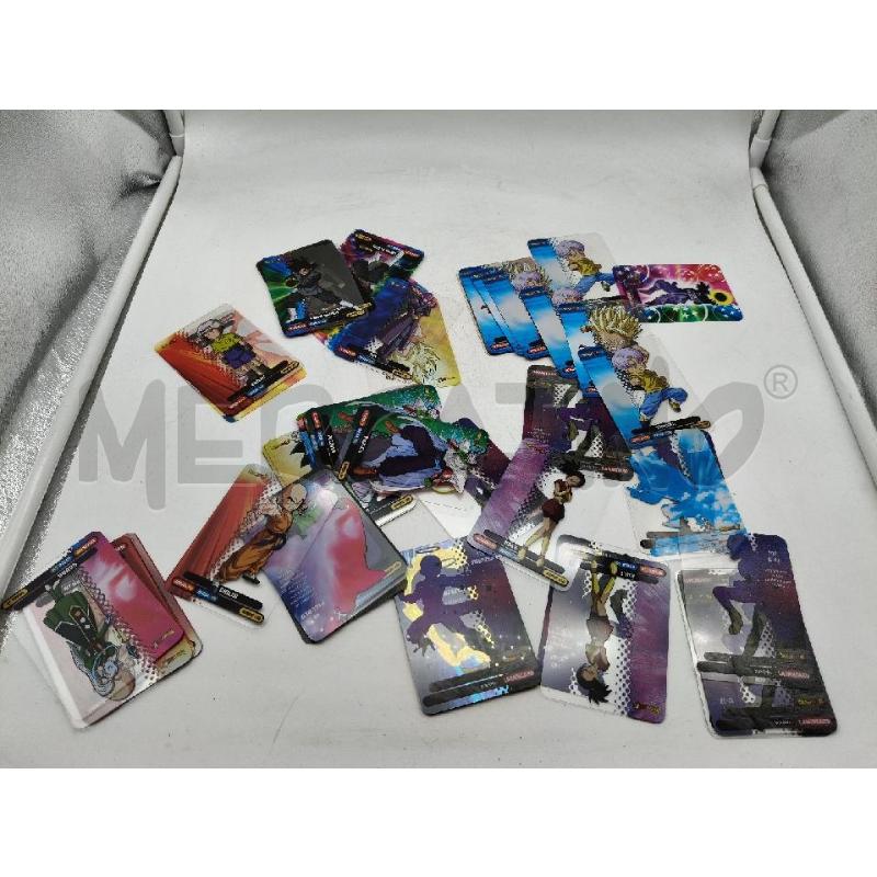 LOTTO LAMINCARDS DRAGONBALL | Mercatino dell'Usato Roma talenti 1