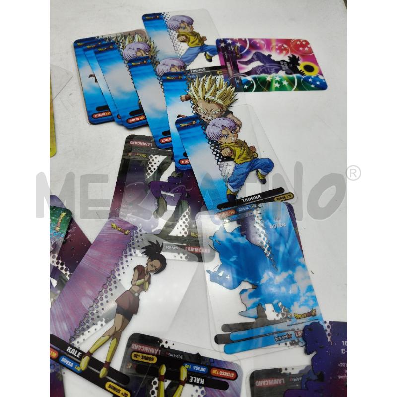 LOTTO LAMINCARDS DRAGONBALL | Mercatino dell'Usato Roma talenti 2