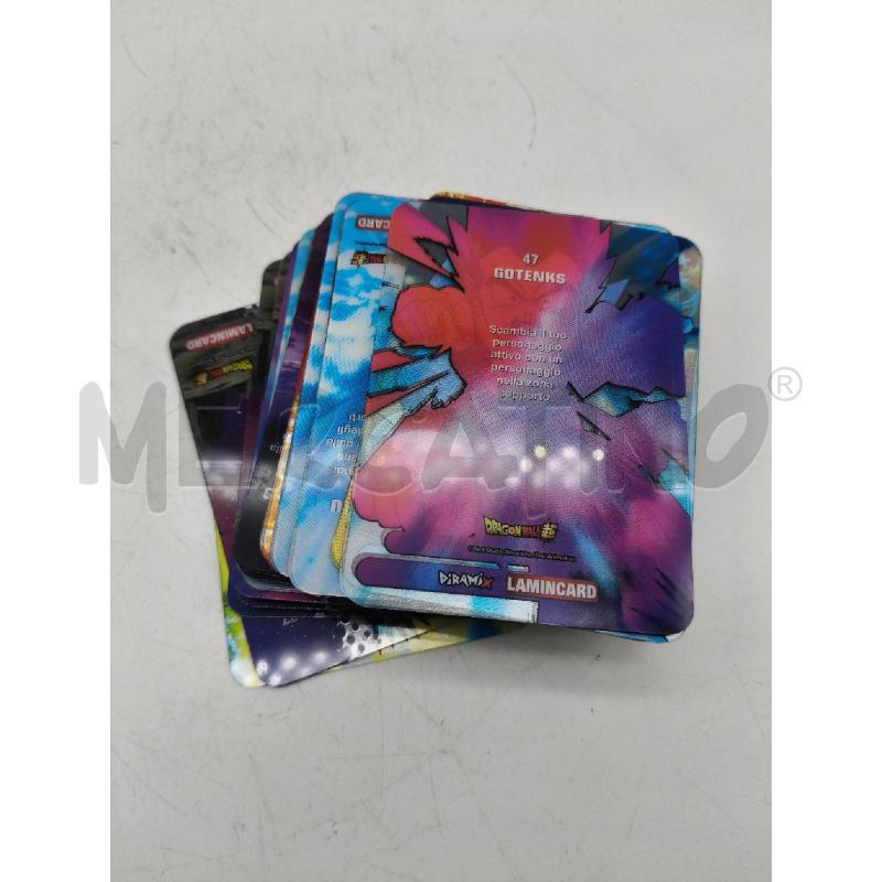 LOTTO LAMINCARDS DRAGONBALL | Mercatino dell'Usato Roma talenti 1