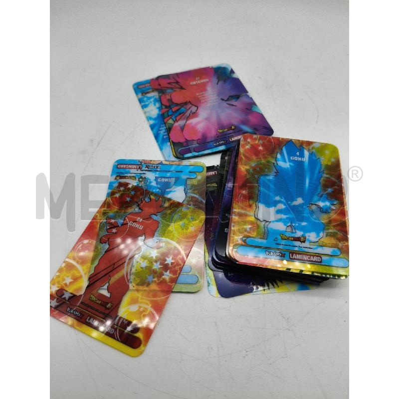 LOTTO LAMINCARDS DRAGONBALL | Mercatino dell'Usato Roma talenti 2