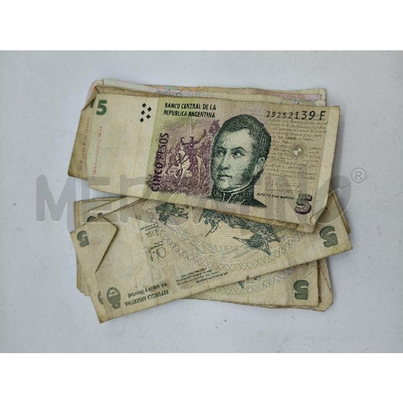 LOTTO MBANCONOTE ARGENTINE | Mercatino dell'Usato Roma talenti 3