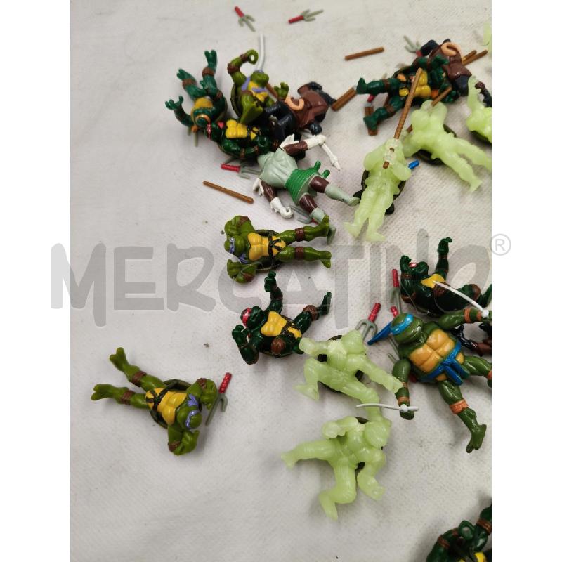 LOTTO MINI ACTION FIGURE TARTARUGHE NINJA | Mercatino dell'Usato Roma talenti 2