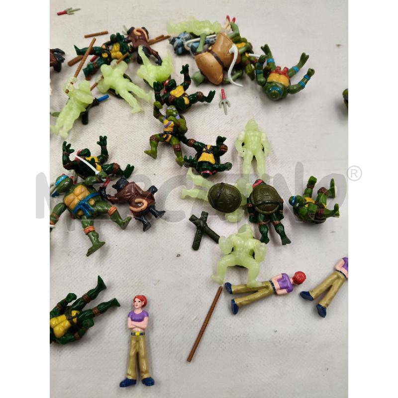 LOTTO MINI ACTION FIGURE TARTARUGHE NINJA | Mercatino dell'Usato Roma talenti 3