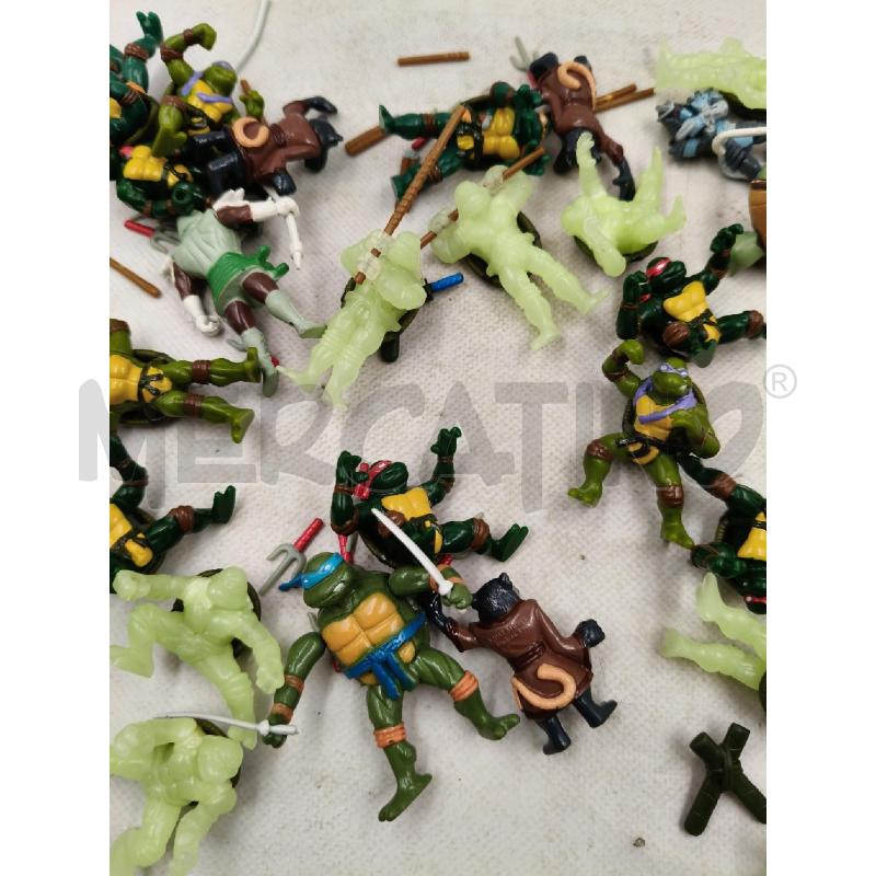 LOTTO MINI ACTION FIGURE TARTARUGHE NINJA | Mercatino dell'Usato Roma talenti 4