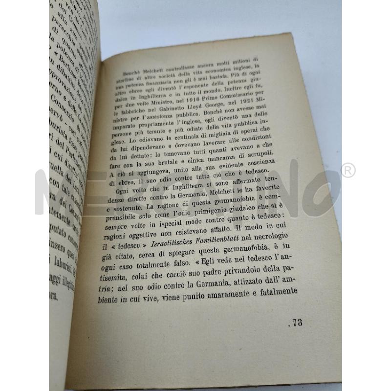 L'ALLEANZA ANGLO GIUDAICA WOLF MEYER CHRISTIAN | Mercatino dell'Usato Roma talenti 2