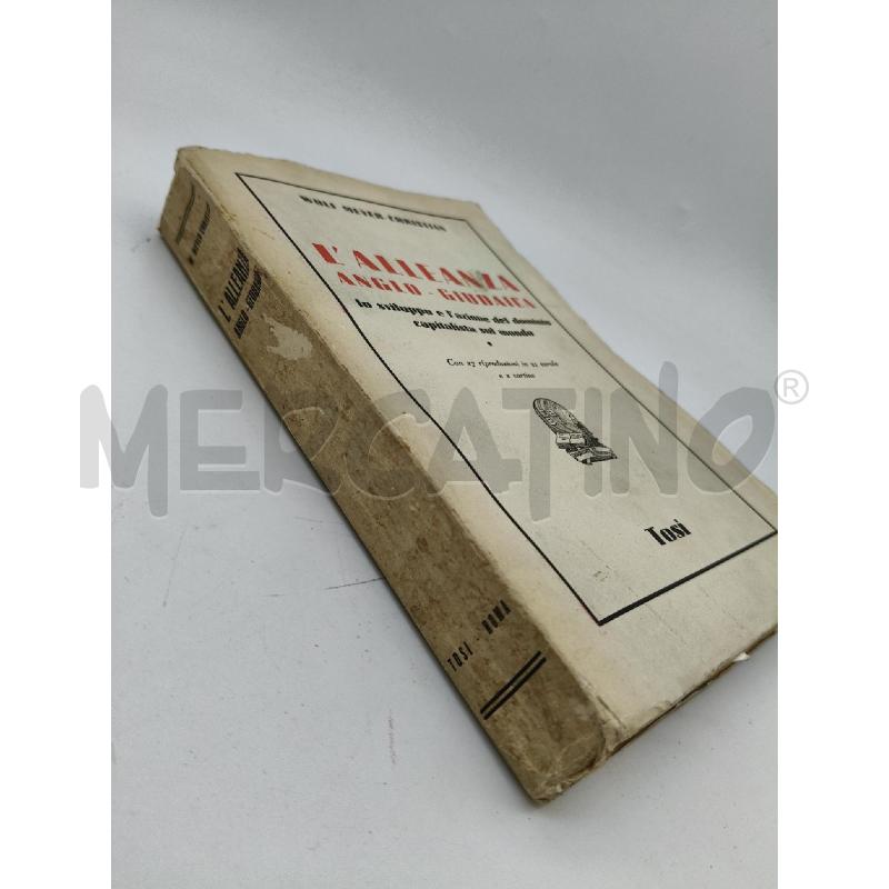 L'ALLEANZA ANGLO GIUDAICA WOLF MEYER CHRISTIAN | Mercatino dell'Usato Roma talenti 3