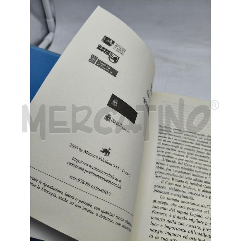 L'ENEIDE DI VIRGILIO DEL COMMENDATORE ANNIBAL CARO | Mercatino dell'Usato Roma talenti 3