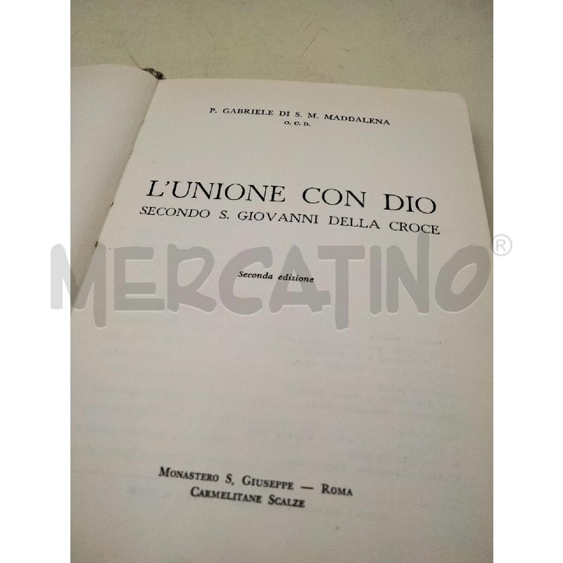 L'UNIONE CON DIO 1956 | Mercatino dell'Usato Roma talenti 3