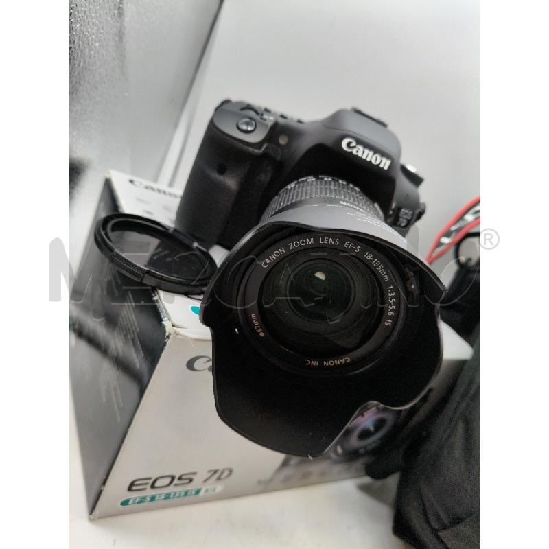 MACCHINA FOTOGRAFICA CANON EOS 7F + 18-135MM E BORSA | Mercatino dell'Usato Roma talenti 2