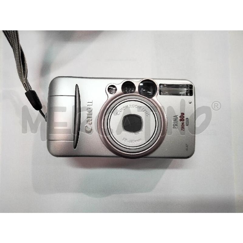 MACCHINA FOTOGRAFICA CANON PRIMA ZOOM 80U | Mercatino dell'Usato Roma talenti 1