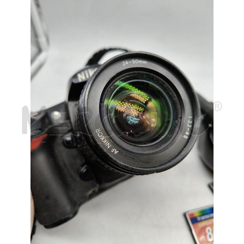 MACCHINA FOTOGRAFICA D200 + NIKKOR 24-55MM E ACC | Mercatino dell'Usato Roma talenti 3