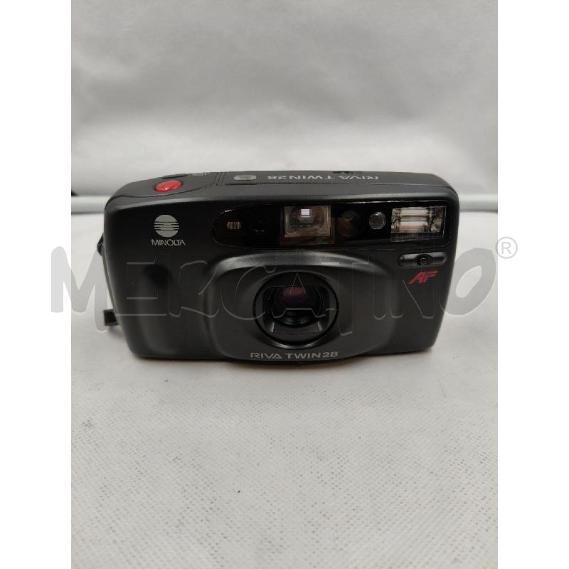 MACCHINA FOTOGRAFICA MINOLTA RIVA TWIN28 | Mercatino dell'Usato Roma talenti 3