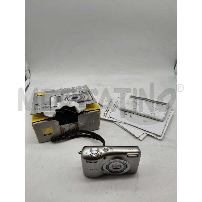 MACCHINETTA DIGITALE NIKON COOLPIX L31 CON SCAT TESTATA | Mercatino dell'Usato Roma talenti 2
