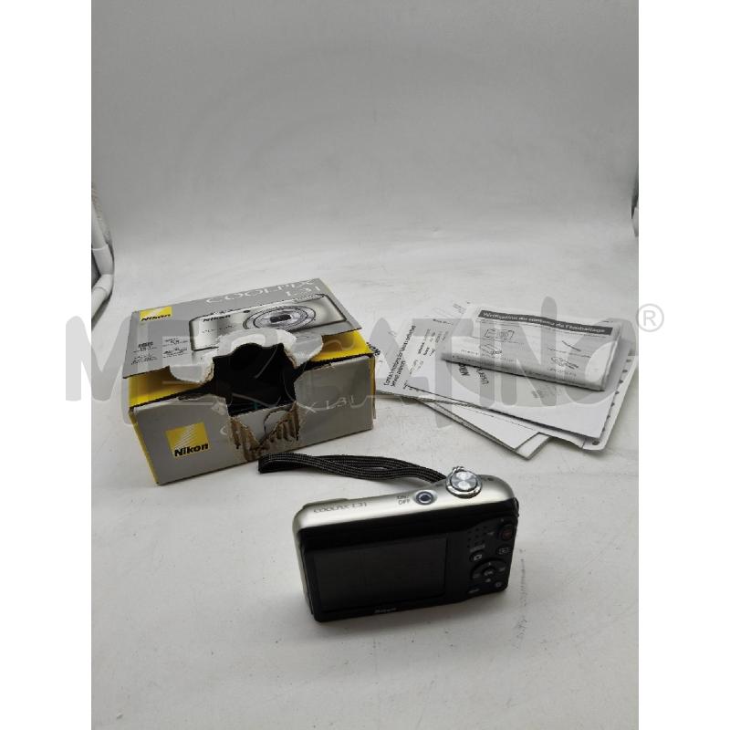 MACCHINETTA DIGITALE NIKON COOLPIX L31 CON SCAT TESTATA | Mercatino dell'Usato Roma talenti 3