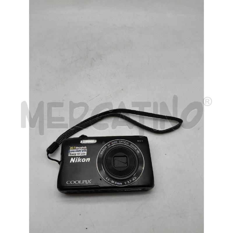 MACCHINETTA FOTOGRAFICA NIKON COOLPIX S3700 (NO CARICABATTERIA) | Mercatino dell'Usato Roma talenti 3