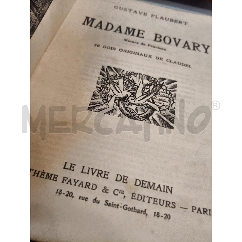 MADAME BOVARY 50 BOIS ORIGINAUX DE CLAUDEL | Mercatino dell'Usato Roma talenti 3